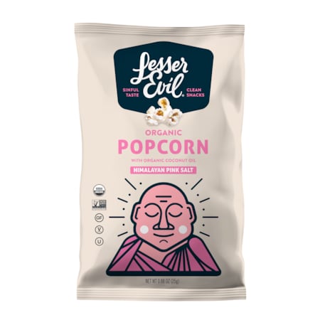 Lesserevil Popcorn Himalayan Pink Salt .88 oz., PK18 0141